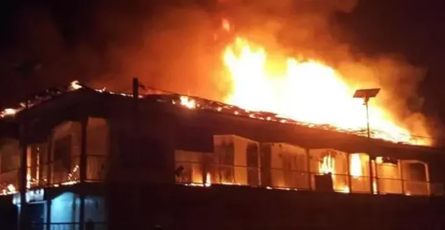 House goes up in flames in ibadan - nigeria newspapers online